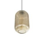 GLOBOSTAR® MELONI 206-0020 Μοντέρνο Κρεμαστό Φωτιστικό Οροφής με Ντουί 1 x E27 AC 220-240V IP20 - Mελί - Μ20 x Π20 x Υ38cm - Image 6