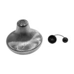 GLOBOSTAR® VERRE 206-0021 Μοντέρνο Κρεμαστό Φωτιστικό Οροφής με Ντουί 1 x E27 AC 220-240V IP20 - Μαύρο Φιμέ - Μ38 x Π38 x Υ34cm - Image 12