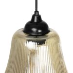 GLOBOSTAR® VERRE 206-0022 Μοντέρνο Κρεμαστό Φωτιστικό Οροφής με Ντουί 1 x E27 AC 220-240V IP20 - Mελί - Μ38 x Π38 x Υ34cm - Image 10