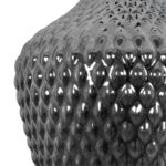 GLOBOSTAR® SKLO 206-0024 Μοντέρνο Κρεμαστό Φωτιστικό Οροφής με Ντουί 1 x E27 AC 220-240V IP20 - Μαύρο Φιμέ - Μ22 x Π22 x Υ31cm - Image 9