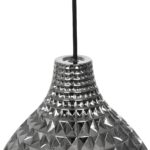 GLOBOSTAR® BASTIK 206-0026 Μοντέρνο Κρεμαστό Φωτιστικό Οροφής με Ντουί 1 x E27 AC 220-240V IP20 - Μαύρο Φιμέ - Μ22 x Π22 x Υ26cm - Image 10