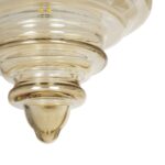 GLOBOSTAR® CORTE 206-0029 Μοντέρνο Κρεμαστό Φωτιστικό Οροφής με Ντουί 1 x E27 AC 220-240V IP20 - Mελί - Μ25 x Π25 x Υ30cm - Image 8