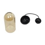 GLOBOSTAR® TUBE 206-0031 Μοντέρνο Κρεμαστό Φωτιστικό Οροφής με Ντουί 1 x E27 AC 220-240V IP20 - Mελί - Μ10 x Π10 x Υ24cm - Image 11