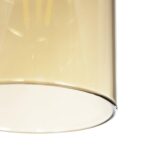 GLOBOSTAR® TUBE 206-0031 Μοντέρνο Κρεμαστό Φωτιστικό Οροφής με Ντουί 1 x E27 AC 220-240V IP20 - Mελί - Μ10 x Π10 x Υ24cm - Image 8