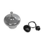 GLOBOSTAR® OVOCE 206-0032 Μοντέρνο Κρεμαστό Φωτιστικό Οροφής με Ντουί 1 x E27 AC 220-240V IP20 - Μαύρο Φιμέ - Μ20 x Π20 x Υ22cm - Image 12