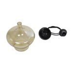 GLOBOSTAR® OVOCE 206-0033 Μοντέρνο Κρεμαστό Φωτιστικό Οροφής με Ντουί 1 x E27 AC 220-240V IP20 - Mελί - Μ20 x Π20 x Υ22cm - Image 12