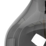 GLOBOSTAR® ΤΟΝΕ 206-0034 Μοντέρνο Κρεμαστό Φωτιστικό Οροφής με Ντουί 1 x E27 AC 220-240V IP20 - Μαύρο Φιμέ - Μ20 x Π20 x Υ36cm - Image 9