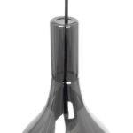 GLOBOSTAR® ΤΟΝΕ 206-0034 Μοντέρνο Κρεμαστό Φωτιστικό Οροφής με Ντουί 1 x E27 AC 220-240V IP20 - Μαύρο Φιμέ - Μ20 x Π20 x Υ36cm - Image 10