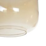 GLOBOSTAR® PIAGE 206-0037 Μοντέρνο Κρεμαστό Φωτιστικό Οροφής με Ντουί 1 x E27 AC 220-240V IP20 - Mελί - Μ17 x Π17 x Υ25cm - Image 8