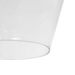 GLOBOSTAR® BOHEMIA 206-0040 Μοντέρνο Κρεμαστό Φωτιστικό Οροφής με Ντουί 1 x E27 AC 220-240V IP20 - Διάφανο - Μ20 x Π20 x Υ32cm - Image 8