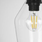 GLOBOSTAR® BOHEMIA 206-0041 Μοντέρνο Κρεμαστό Φωτιστικό Οροφής με Ντουί 1 x E27 AC 220-240V IP20 - Διάφανο - Μ15 x Π15 x Υ40cm - Image 9