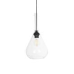 GLOBOSTAR® BALU 206-0043 Μοντέρνο Κρεμαστό Φωτιστικό Οροφής με Ντουί 1 x E27 AC 220-240V IP20 - Διάφανο - Μ20 x Π20 x Υ42cm - Image 5