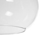 GLOBOSTAR® BALU 206-0043 Μοντέρνο Κρεμαστό Φωτιστικό Οροφής με Ντουί 1 x E27 AC 220-240V IP20 - Διάφανο - Μ20 x Π20 x Υ42cm - Image 8