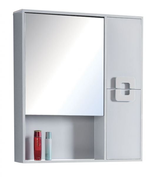 27-2130 HOTEL ΚΑΘΡΕΠΤΗΣ PVC WHITE 80x13x80h cm - Image 1