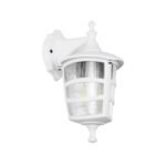 GLOBOSTAR® ZARDIN 203-0239 Vintage Φωτιστικό Τοίχου - Απλίκα με Ντουί 1 x E27 AC 220-240V IP44 - Λευκό - Μ17 x Π21 x Υ30cm - Image 2