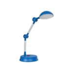 GLOBOSTAR® MICHEL 202-0063 Μοντέρνο Επιτραπέζιο Φωτιστικό Γραφείου LED 6W 540lm 120° AC 220-240V IP20 Ψυχρό Λευκό 6000K - Lumileds SMD Chip - Μπλε - Μ15 x Π15 x Υ51cm - 2 Χρόνια Εγγύηση - Image 2