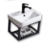 NERINA - ΝΙΠΤΗΡΑΣ ΜΕ ΒΑΣΗ ΙΝΟΧ ΜΑΥΡΗ 43.5*36*40