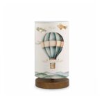 GLOBOSTAR® BALLON 204-0145 Παιδικό Επιτραπέζιο Φωτιστικό Πορτατίφ με Ντουί 1 x E14 AC 220-240V IP20 - Πολύχρωμο - Μ15 x Π15 x Υ30cm - Image 2