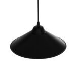 GLOBOSTAR® FONTE 203-0080 Μοντέρνο Κρεμαστό Φωτιστικό Οροφής με Ντουί 1 x E27 AC 220-240V IP20 - Μαύρο - Μ25.5 x Π25.5 x Υ10cm - Image 7