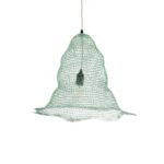 GLOBOSTAR® KENTUCKY 01891 Vintage Κρεμαστό Φωτιστικό Οροφής με Ντουί 1 x E27 AC 220-240V IP20 - Τιρκουάζ - Μ50 x Π50 x Υ48cm - Image 2