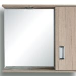 FINO - ΕΡΜΑΡΙΟ PVC 62*55*13.5 ΜΕ ΕΝΑ ΦΩΣ ZEBRA