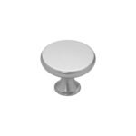 Roline 512 Πόμολο Eπίπλου από Αλουμίνιο Νίκελ Ματ Φ33mm