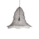 GLOBOSTAR® KENTUCKY 01893 Vintage Κρεμαστό Φωτιστικό Οροφής με Ντουί 1 x E27 AC 220-240V IP20 - Καφέ - Μ60 x Π60 x Υ52cm - Image 2