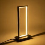 GLOBOSTAR® CORNELIE 60460 Μοντέρνο Επιτραπέζιο Φωτιστικό LED CCT 18W 1980lm 200° AC 220-240V IP20 Ρυθμιζόμενο Λευκό CCT με On/Off 2700K/4500K/6000K - Lumileds SMD Chip - Mαύρο - Μ18 x Π10 x Υ36cm - 3 Χρόνια Εγγύηση - Image 8