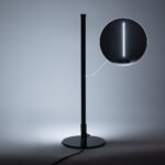 GLOBOSTAR® DALUMA 60467 Μοντέρνο Επιτραπέζιο Φωτιστικό LED 8W 880lm 200° AC 220-240V IP20 Ρυθμιζόμενο Λευκό CCT με On/Off 2700K/4500K/6000K - Lumileds SMD Chip - Μαύρο - Μ15 x Π15 x Υ46cm - 3 Χρόνια Εγγύηση - Image 10