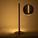 GLOBOSTAR® DALUMA 60467 Μοντέρνο Επιτραπέζιο Φωτιστικό LED 8W 880lm 200° AC 220-240V IP20 Ρυθμιζόμενο Λευκό CCT με On/Off 2700K/4500K/6000K - Lumileds SMD Chip - Μαύρο - Μ15 x Π15 x Υ46cm - 3 Χρόνια Εγγύηση - Image 8