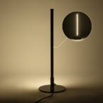 GLOBOSTAR® DALUMA 60467 Μοντέρνο Επιτραπέζιο Φωτιστικό LED 8W 880lm 200° AC 220-240V IP20 Ρυθμιζόμενο Λευκό CCT με On/Off 2700K/4500K/6000K - Lumileds SMD Chip - Μαύρο - Μ15 x Π15 x Υ46cm - 3 Χρόνια Εγγύηση - Image 9