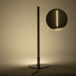 GLOBOSTAR® DALUMA 60468 Μοντέρνο Επιτραπέζιο Φωτιστικό LED 8W 880lm 200° AC 220-240V IP20 Ρυθμιζόμενο Λευκό CCT με On/Off 2700K/4500K/6000K - Lumileds SMD Chip - Λευκό - Μ15 x Π15 x Υ46cm - 3 Χρόνια Εγγύηση - Image 9