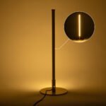 GLOBOSTAR® DALUMA 60469 Μοντέρνο Επιτραπέζιο Φωτιστικό LED 8W 880lm 200° AC 220-240V IP20 Ρυθμιζόμενο Λευκό CCT με On/Off 2700K/4500K/6000K - Lumileds SMD Chip - Χρυσό - Μ15 x Π15 x Υ46cm - 3 Χρόνια Εγγύηση - Image 8