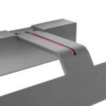 GLOBOSTAR® MIRROR 60513 Μοντέρνο Φωτιστικό Τοίχου - Απλίκα Καθρέπτη Μπάνιου LED 12W 1440lm 120° AC 220-240V IP54 Φυσικό Λευκό 4500K - Lumileds SMD Chip & TÜV SÜD Driver - Γκρι Ανθρακί Ματ - Μ42 x Π5 x Υ15cm - 2 Χρόνια Εγγύηση - Image 9