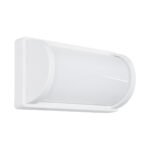 GLOBOSTAR® CELESTIAL 60694 Μοντέρνο Φωτιστικό Τοίχου - Απλίκα LED 15W 1575lm 120° AC 220-240V Αδιάβροχο IP65 Φυσικό Λευκό 4500K - Bridgelux SMD Chip - Λευκό Ματ - Μ26 x Π9 x Υ13.5cm - 3 Χρόνια Εγγύηση - Image 2