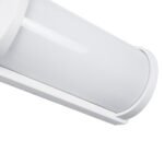 GLOBOSTAR® CELESTIAL 60694 Μοντέρνο Φωτιστικό Τοίχου - Απλίκα LED 15W 1575lm 120° AC 220-240V Αδιάβροχο IP65 Φυσικό Λευκό 4500K - Bridgelux SMD Chip - Λευκό Ματ - Μ26 x Π9 x Υ13.5cm - 3 Χρόνια Εγγύηση - Image 5