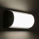 GLOBOSTAR® CELESTIAL 60695 Μοντέρνο Φωτιστικό Τοίχου - Απλίκα LED 15W 1575lm 120° AC 220-240V Αδιάβροχο IP65 Φυσικό Λευκό 4500K - Bridgelux SMD Chip - Γκρι Ματ - Μ26 x Π9 x Υ13.5cm - 3 Χρόνια Εγγύηση - Image 7