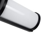 GLOBOSTAR® CELESTIAL 60696 Μοντέρνο Φωτιστικό Τοίχου - Απλίκα LED 15W 1575lm 120° AC 220-240V Αδιάβροχο IP65 Φυσικό Λευκό 4500K - Bridgelux SMD Chip - Μαύρο Ματ - Μ26 x Π9 x Υ13.5cm - 3 Χρόνια Εγγύηση - Image 5