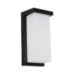 GLOBOSTAR® LOFT 60758 Μοντέρνο Φωτιστικό Τοίχου - Απλίκα LED 18W 1890lm 120° AC 220-240V Αδιάβροχο IP65 Φυσικό Λευκό 4500K - Bridgelux SMD Chip - Μαύρο Ματ - Μ24.5 x Π11 x Υ9.5cm - 3 Χρόνια Εγγύηση - Image 2