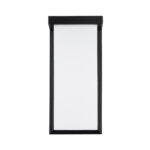 GLOBOSTAR® LOFT 60758 Μοντέρνο Φωτιστικό Τοίχου - Απλίκα LED 18W 1890lm 120° AC 220-240V Αδιάβροχο IP65 Φυσικό Λευκό 4500K - Bridgelux SMD Chip - Μαύρο Ματ - Μ24.5 x Π11 x Υ9.5cm - 3 Χρόνια Εγγύηση - Image 3