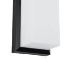 GLOBOSTAR® LOFT 60758 Μοντέρνο Φωτιστικό Τοίχου - Απλίκα LED 18W 1890lm 120° AC 220-240V Αδιάβροχο IP65 Φυσικό Λευκό 4500K - Bridgelux SMD Chip - Μαύρο Ματ - Μ24.5 x Π11 x Υ9.5cm - 3 Χρόνια Εγγύηση - Image 5