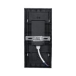 GLOBOSTAR® LOFT 60759 Μοντέρνο Φωτιστικό Τοίχου - Απλίκα LED 18W 1890lm 120° AC 220-240V Αδιάβροχο IP65 Φυσικό Λευκό 4500K - Bridgelux SMD Chip - Γκρι Ματ - Μ24.5 x Π11 x Υ9.5cm - 3 Χρόνια Εγγύηση - Image 6