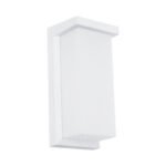 GLOBOSTAR® LOFT 60760 Μοντέρνο Φωτιστικό Τοίχου - Απλίκα LED 18W 1890lm 120° AC 220-240V Αδιάβροχο IP65 Φυσικό Λευκό 4500K - Bridgelux SMD Chip - Λευκό Ματ - Μ24.5 x Π11 x Υ9.5cm - 3 Χρόνια Εγγύηση - Image 2