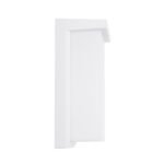 GLOBOSTAR® LOFT 60760 Μοντέρνο Φωτιστικό Τοίχου - Απλίκα LED 18W 1890lm 120° AC 220-240V Αδιάβροχο IP65 Φυσικό Λευκό 4500K - Bridgelux SMD Chip - Λευκό Ματ - Μ24.5 x Π11 x Υ9.5cm - 3 Χρόνια Εγγύηση - Image 4