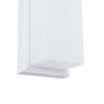 GLOBOSTAR® LOFT 60760 Μοντέρνο Φωτιστικό Τοίχου - Απλίκα LED 18W 1890lm 120° AC 220-240V Αδιάβροχο IP65 Φυσικό Λευκό 4500K - Bridgelux SMD Chip - Λευκό Ματ - Μ24.5 x Π11 x Υ9.5cm - 3 Χρόνια Εγγύηση - Image 5