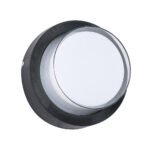 GLOBOSTAR® NEXUS 60761 Μοντέρνο Φωτιστικό Τοίχου - Απλίκα LED 10W 1050lm 120° AC 220-240V Αδιάβροχο IP65 Φυσικό Λευκό 4500K - Bridgelux SMD Chip - Μαύρο Ματ - Μ17 x Π17 x Υ9cm - 3 Χρόνια Εγγύηση - Image 2