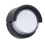 GLOBOSTAR® APEX 60764 Μοντέρνο Φωτιστικό Τοίχου - Απλίκα LED 10W 1050lm 120° AC 220-240V Αδιάβροχο IP65 Φυσικό Λευκό 4500K - Bridgelux SMD Chip - Μαύρο Ματ - Μ17 x Π17 x Υ9cm - 3 Χρόνια Εγγύηση - Image 2