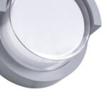 GLOBOSTAR® APEX 60765 Μοντέρνο Φωτιστικό Τοίχου - Απλίκα LED 10W 1050lm 120° AC 220-240V Αδιάβροχο IP65 Φυσικό Λευκό 4500K - Bridgelux SMD Chip - Γκρι - Μ17 x Π17 x Υ9cm - 3 Χρόνια Εγγύηση - Image 5