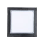 GLOBOSTAR® NEXUS 60767 Μοντέρνο Φωτιστικό Τοίχου - Απλίκα LED 10W 1050lm 120° AC 220-240V Αδιάβροχο IP65 Φυσικό Λευκό 4500K - Bridgelux SMD Chip - Μαύρο Ματ - Μ17 x Π17 x Υ9cm - 3 Χρόνια Εγγύηση - Image 3