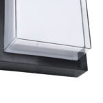 GLOBOSTAR® NEXUS 60767 Μοντέρνο Φωτιστικό Τοίχου - Απλίκα LED 10W 1050lm 120° AC 220-240V Αδιάβροχο IP65 Φυσικό Λευκό 4500K - Bridgelux SMD Chip - Μαύρο Ματ - Μ17 x Π17 x Υ9cm - 3 Χρόνια Εγγύηση - Image 5